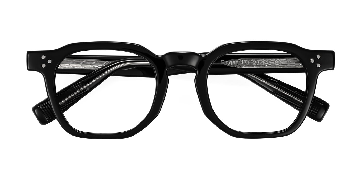 Fingar - Black Eyeglasses