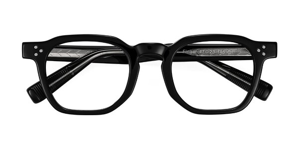Front of Fingar in Black