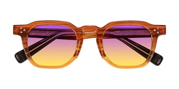 Front of Fingar in Amber Striped