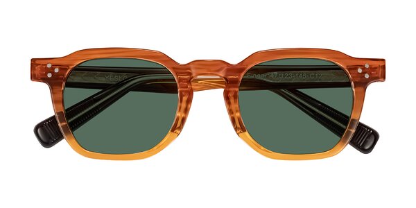 Front of Fingar in Amber Striped