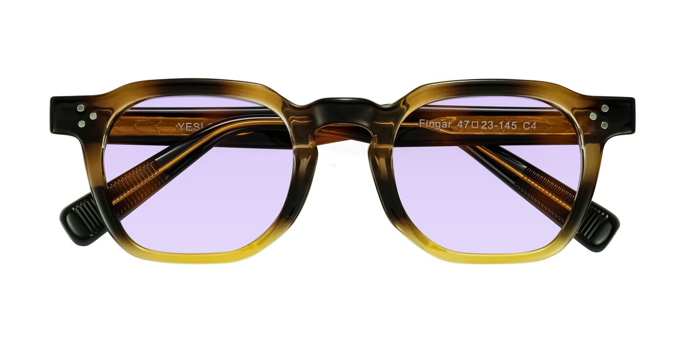 Fingar - Brown Tortoise Tinted Sunglasses