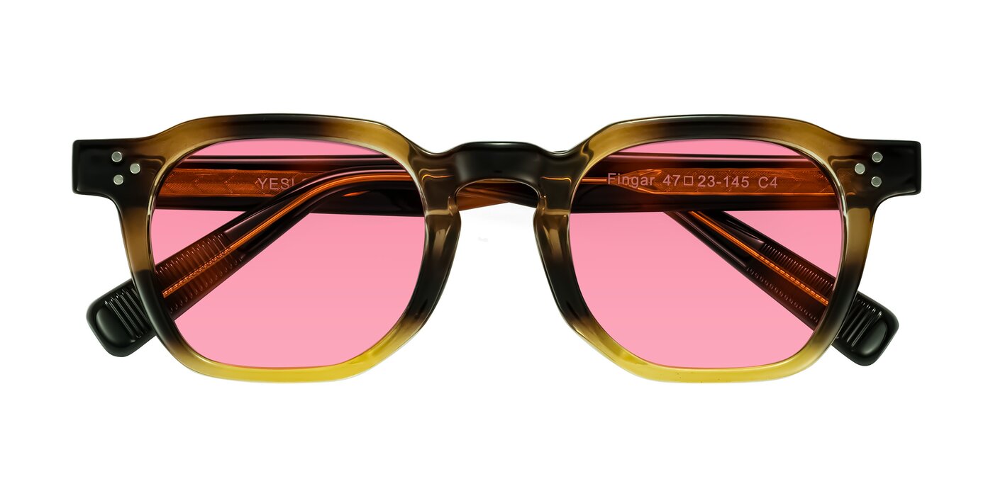 Fingar - Brown Tortoise Tinted Sunglasses