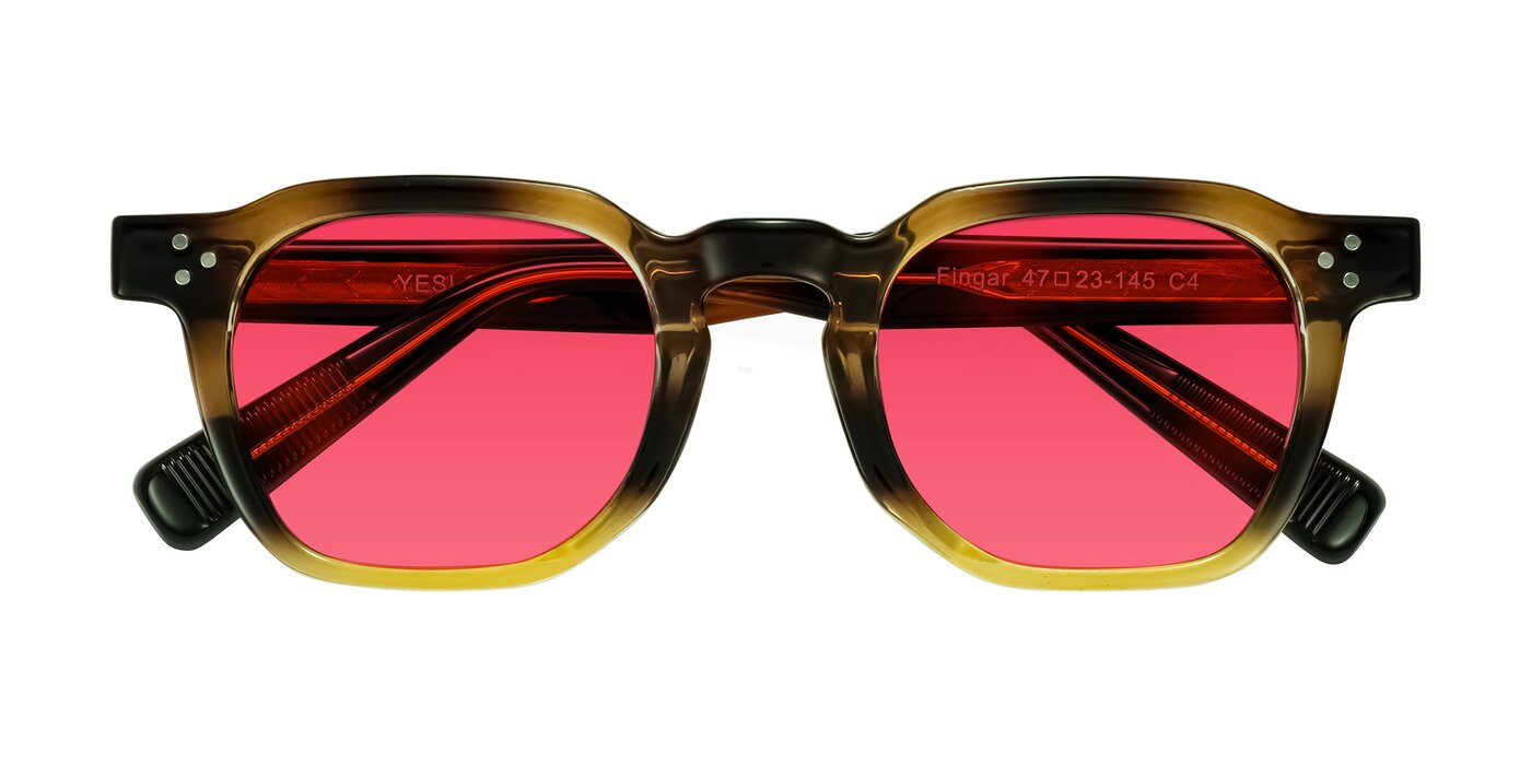 Fingar - Brown Tortoise Tinted Sunglasses