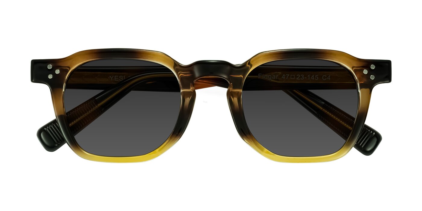 Fingar - Brown Tortoise Tinted Sunglasses