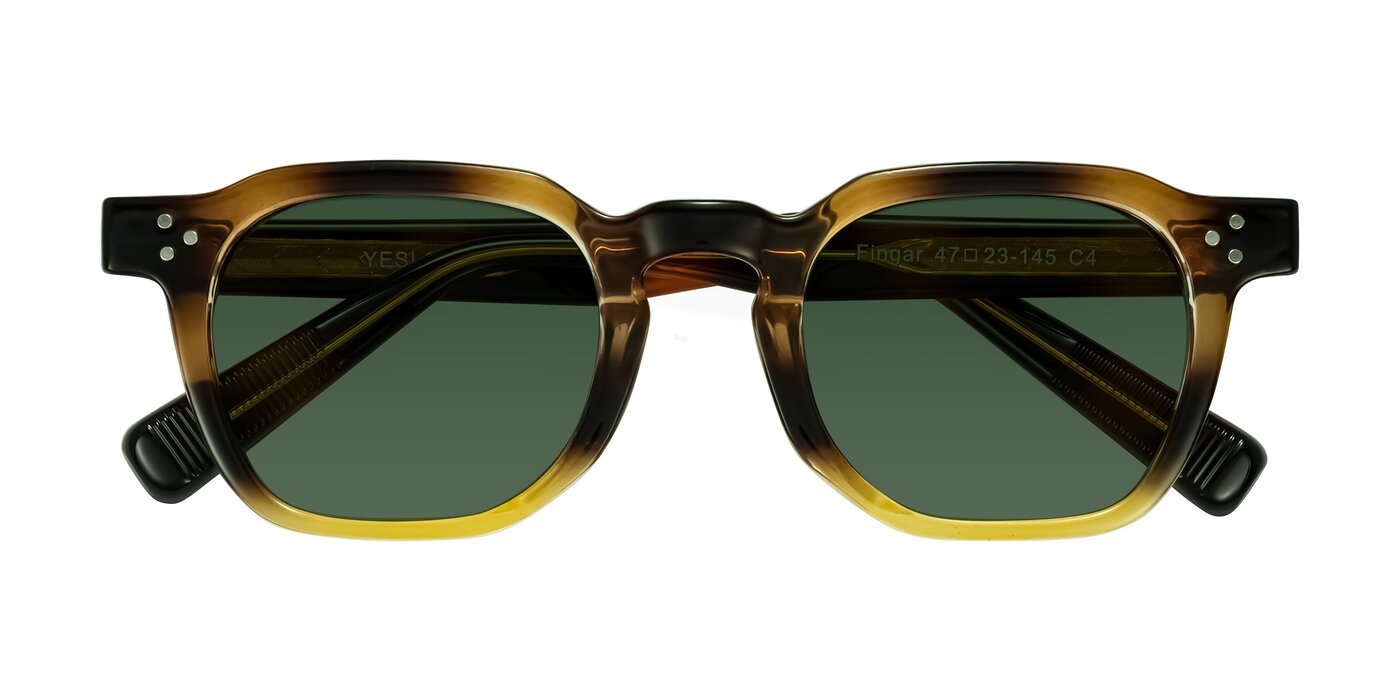Fingar - Brown Tortoise Tinted Sunglasses