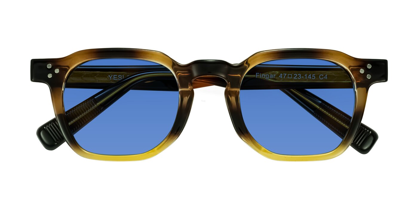 Fingar - Brown Tortoise Tinted Sunglasses