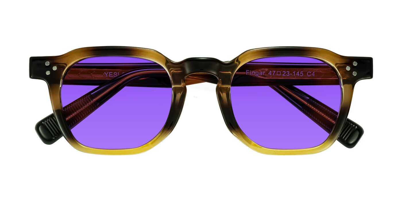 Fingar - Brown Tortoise Tinted Sunglasses