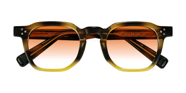 Front of Fingar in Brown Tortoise