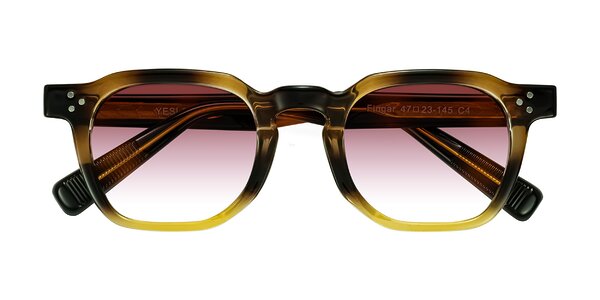 Front of Fingar in Brown Tortoise
