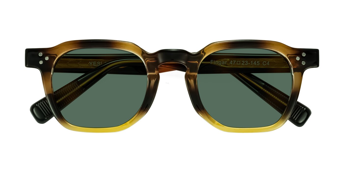 Fingar - Brown Tortoise Polarized Sunglasses