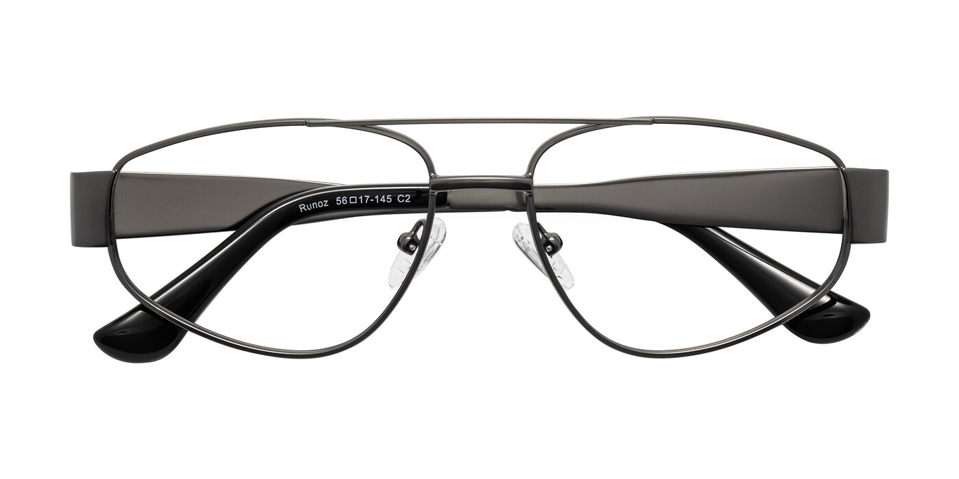 Runoz - Gunmetal Eyeglasses