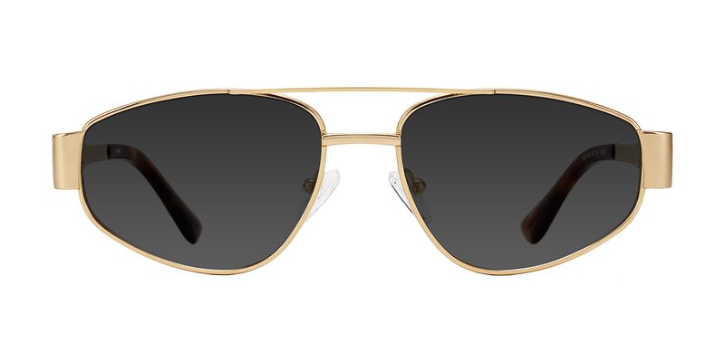 Runoz - Gold Tinted Sunglasses