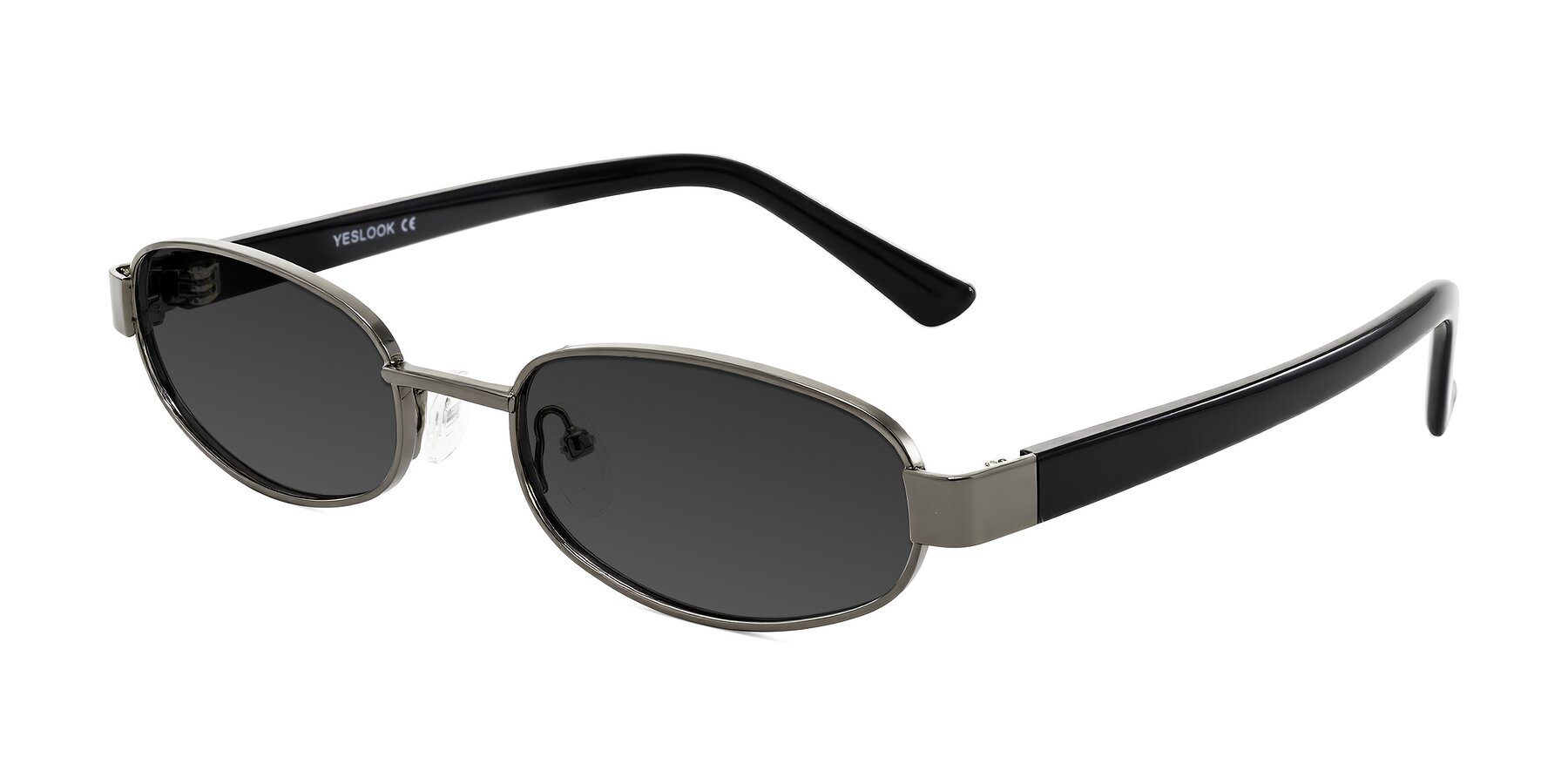 Angle of Selby in Gunmetal with Gray Tinted Lenses