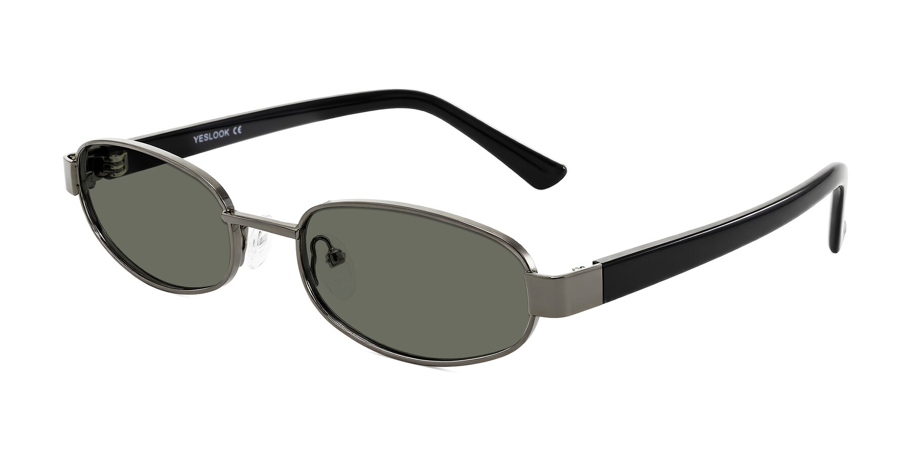 Angle of Selby in Gunmetal with Gray Polarized Lenses