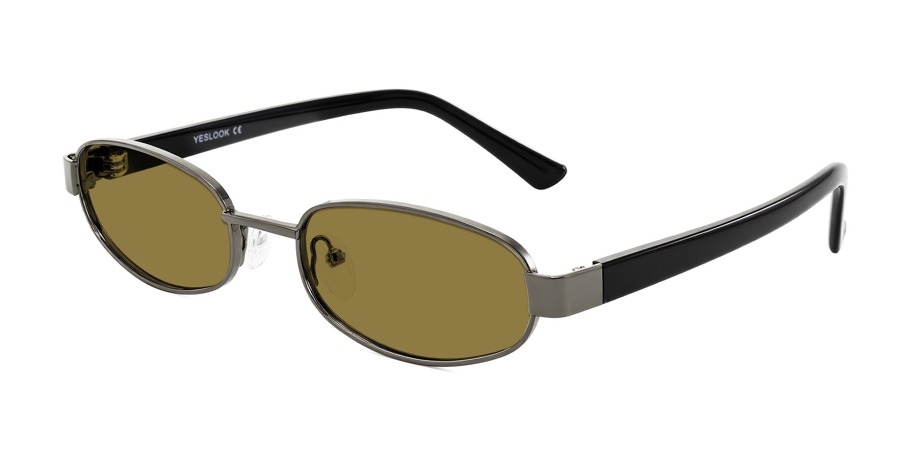 Angle of Selby in Gunmetal with Brown Polarized Lenses