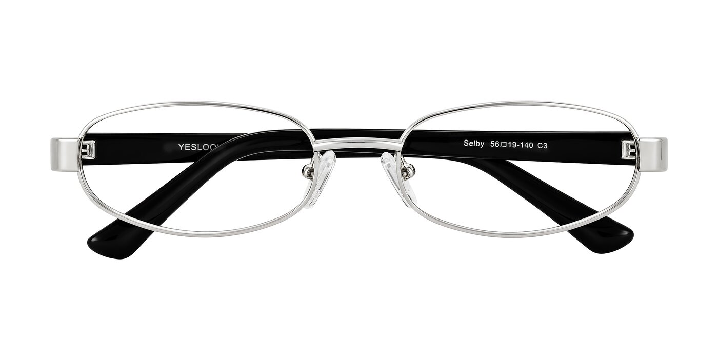 Selby - Silver Eyeglasses