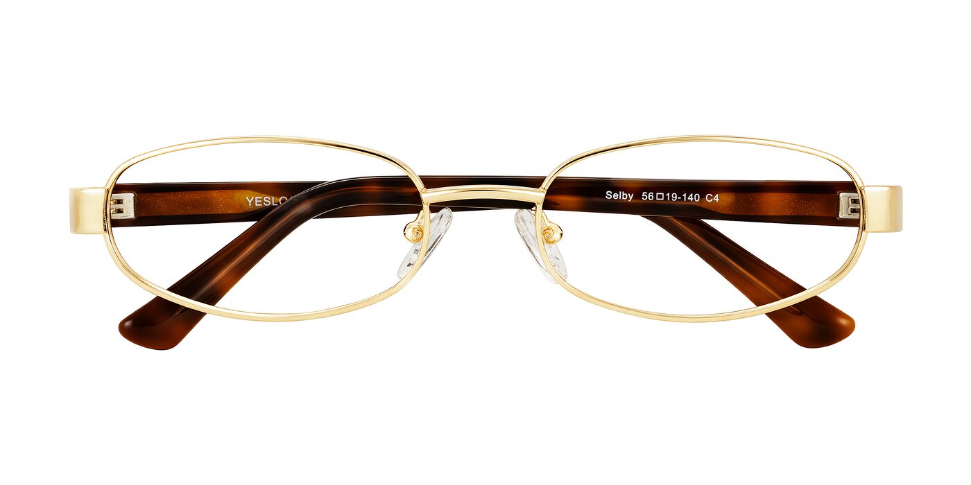 Selby - Gold Reading Glasses