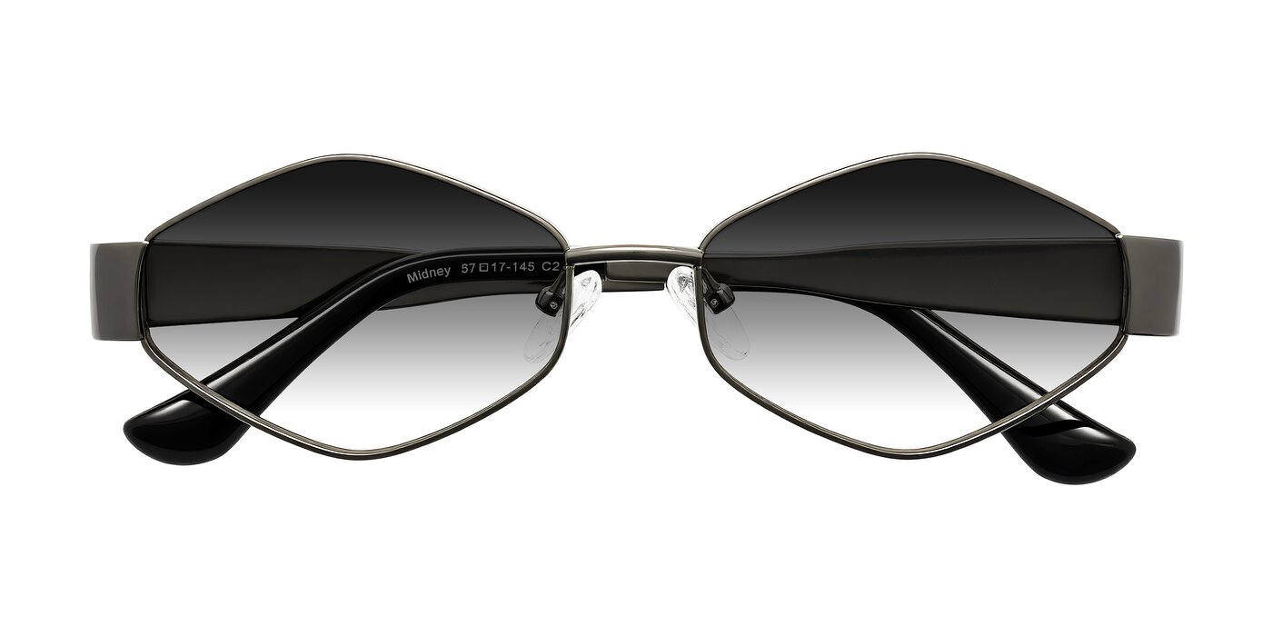Midney - Gunmetal Gradient Sunglasses