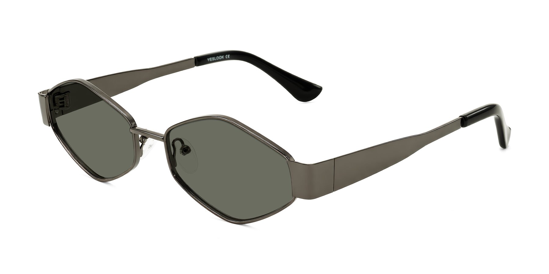 Angle of Midney in Gunmetal with Gray Polarized Lenses