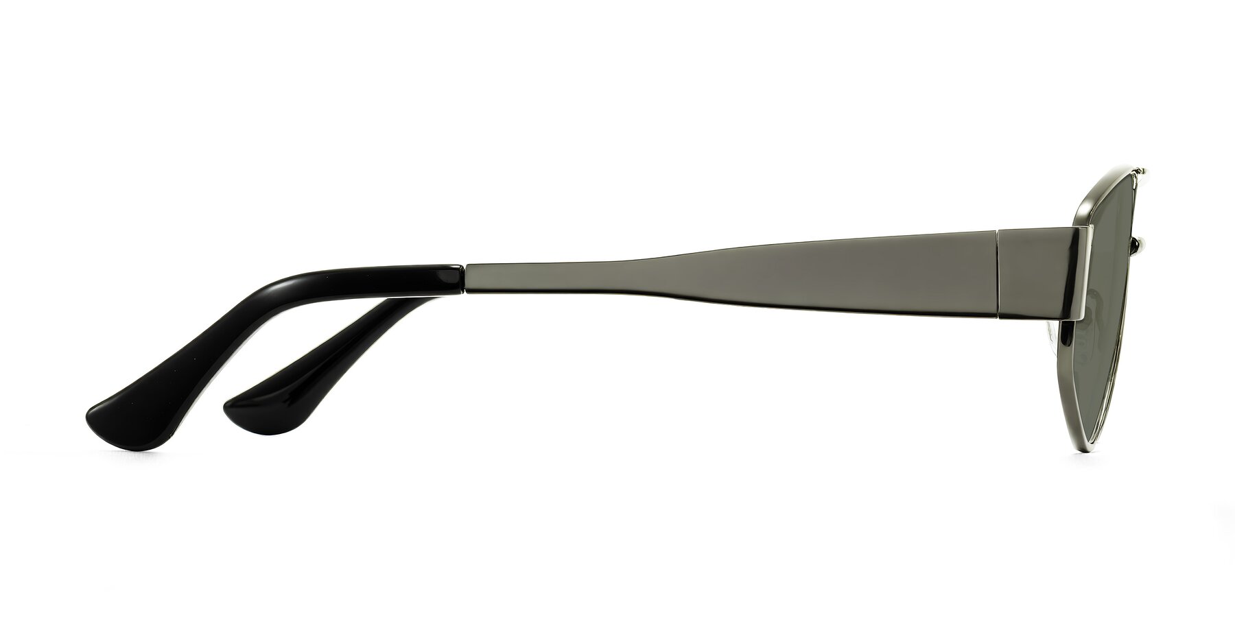 Side of Midney in Gunmetal with Gray Polarized Lenses
