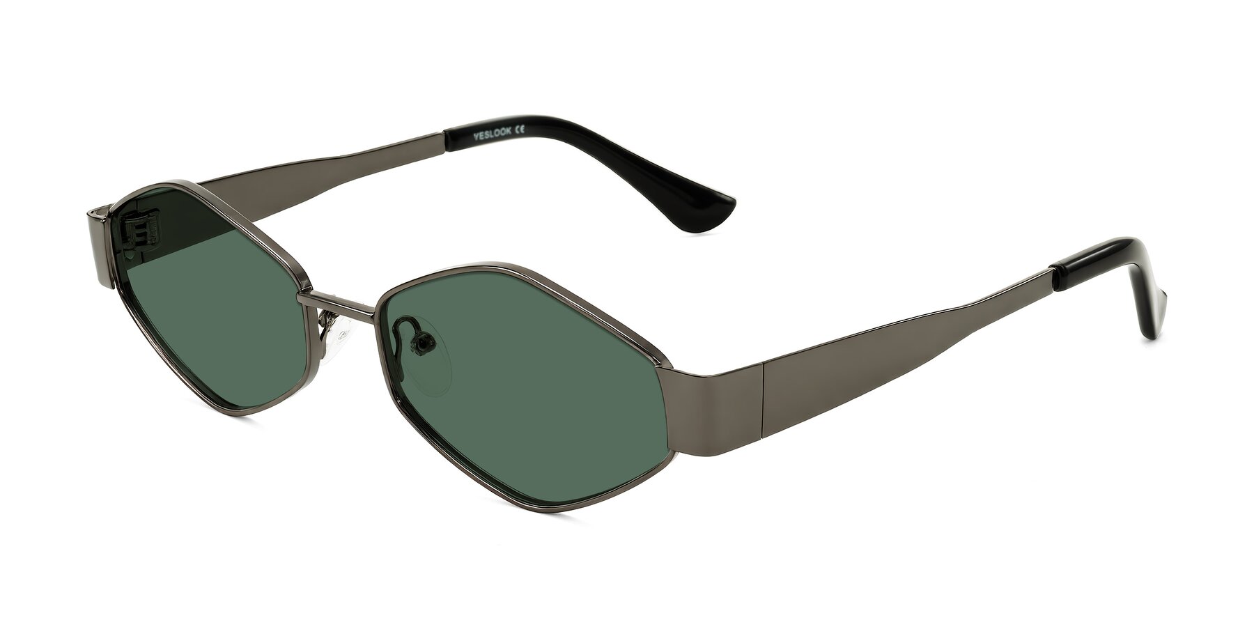 Angle of Midney in Gunmetal with Green Polarized Lenses