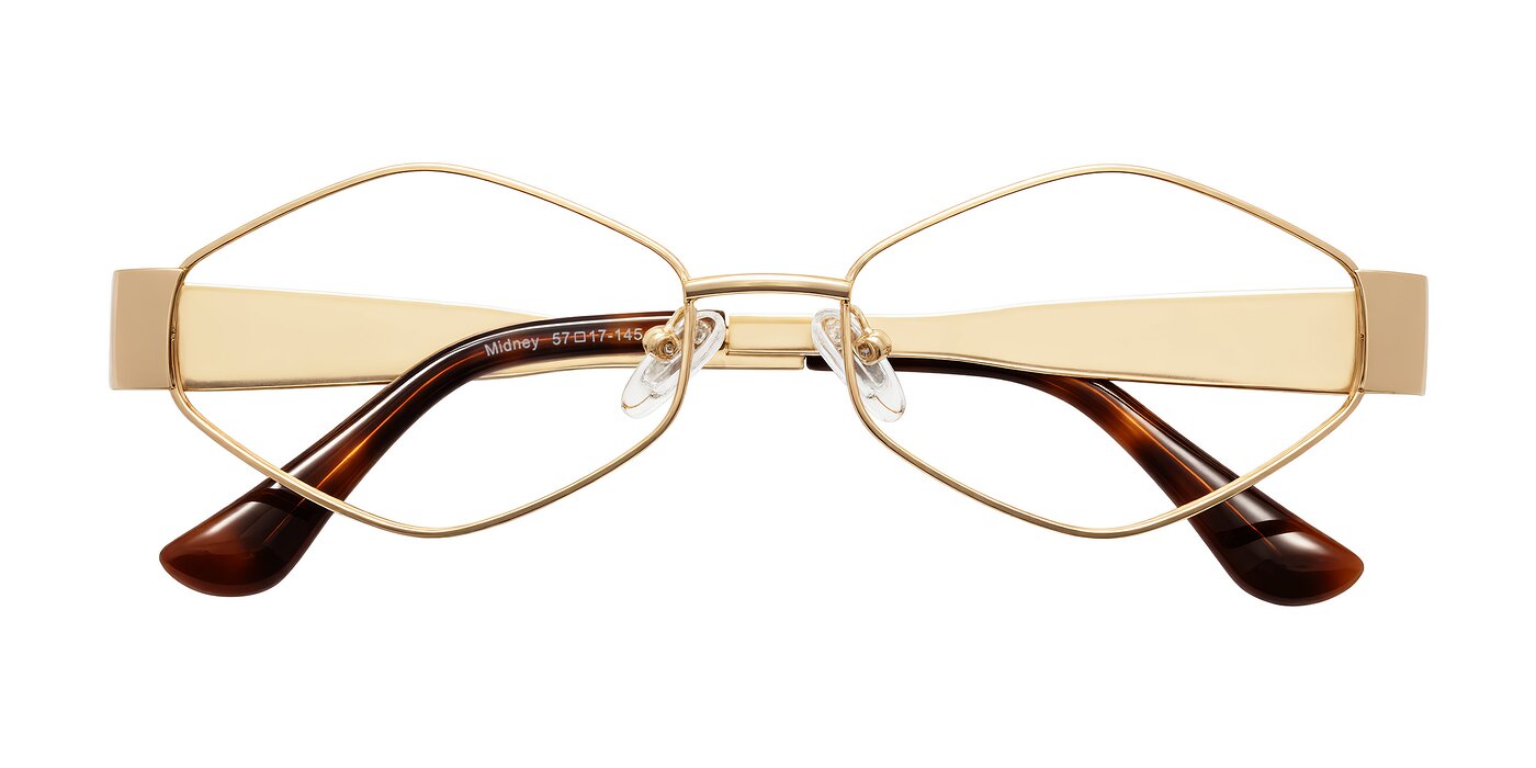 Midney - Gold Eyeglasses