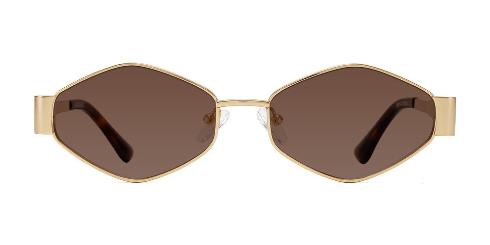 Midney - Gold Tinted Sunglasses