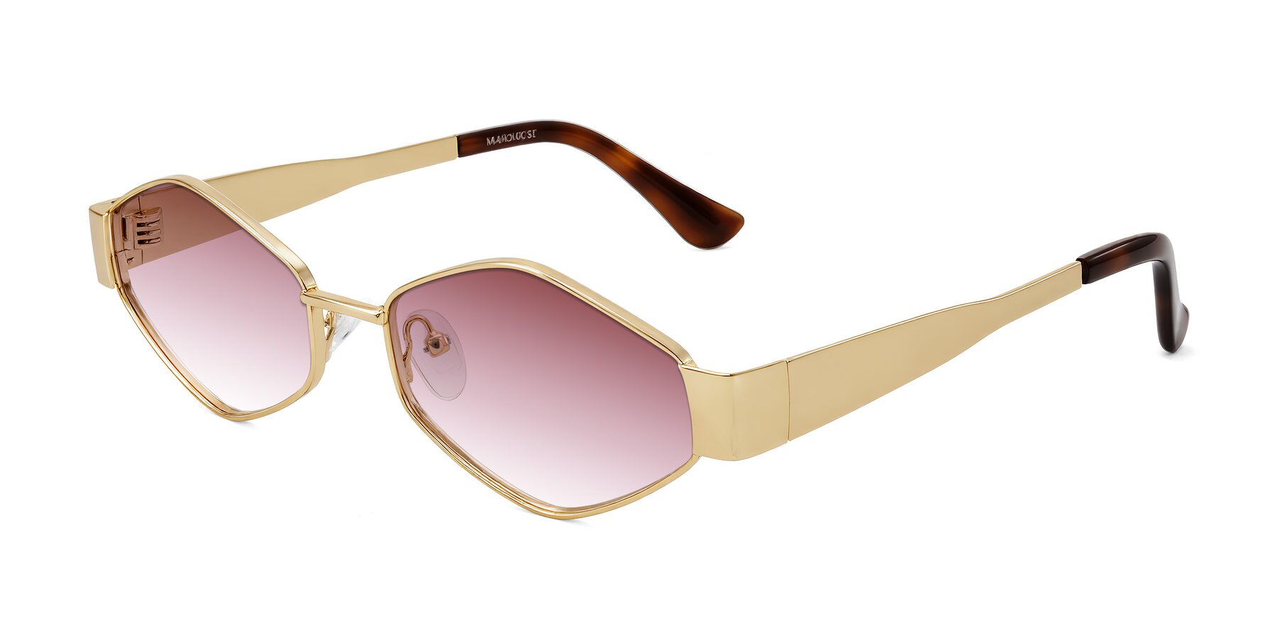 Angle of Midney in Gold with Garnet Gradient Lenses