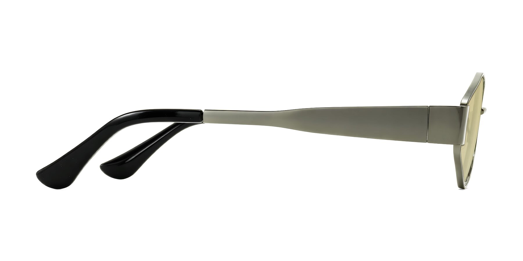 Side of Kadrid in Gunmetal with Light Champagne Tinted Lenses