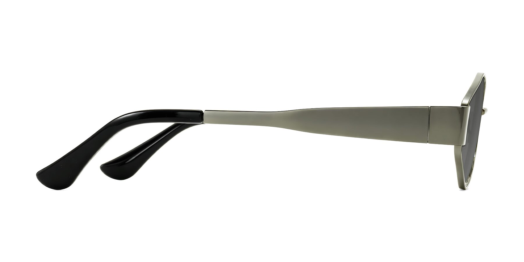 Side of Kadrid in Gunmetal with Medium Gray Tinted Lenses