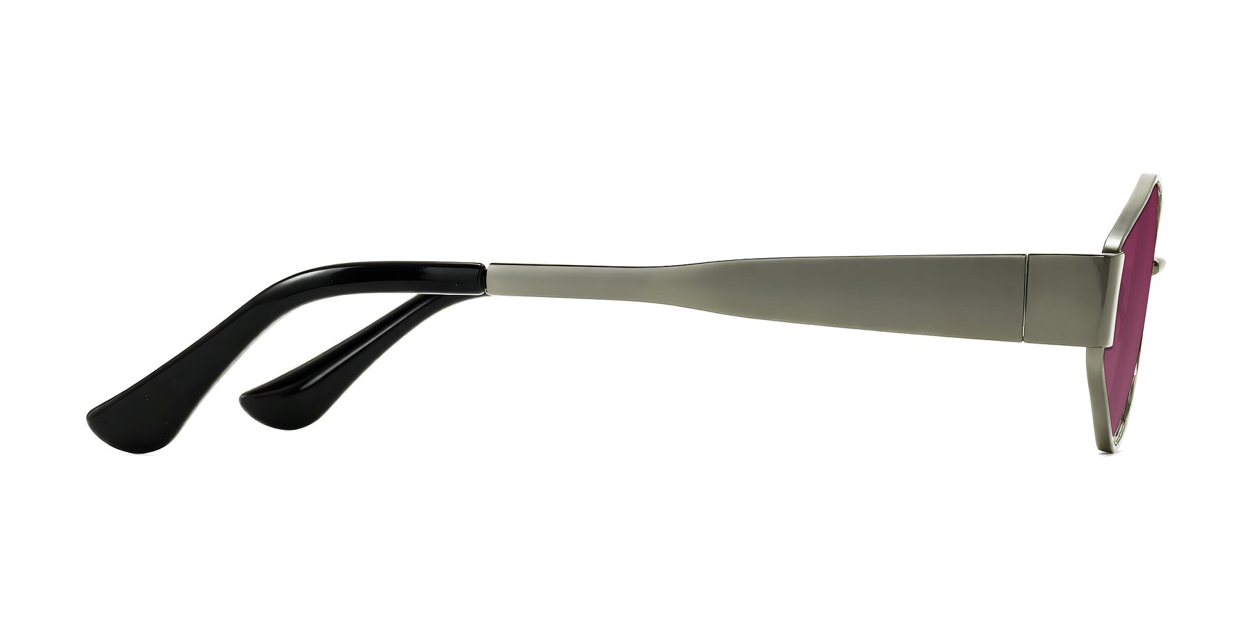 Side of Kadrid in Gunmetal with Wine Tinted Lenses