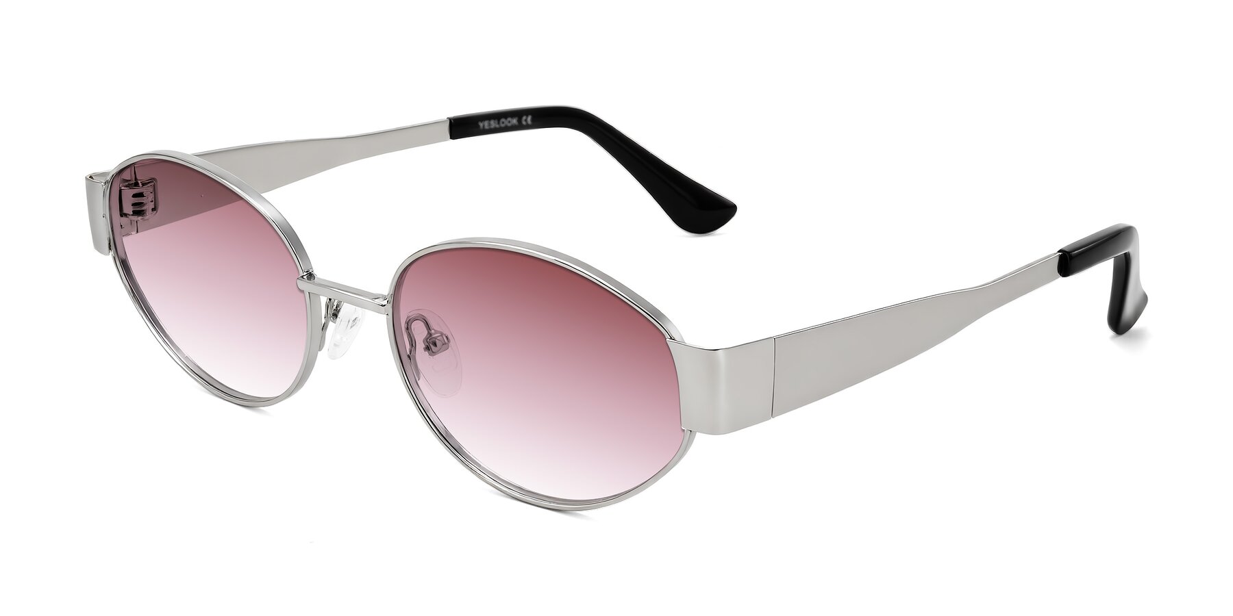 Angle of Kadrid in Silver with Garnet Gradient Lenses