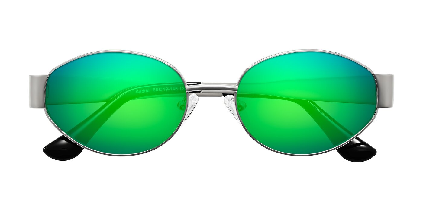 Kadrid - Silver Flash Mirrored Sunglasses