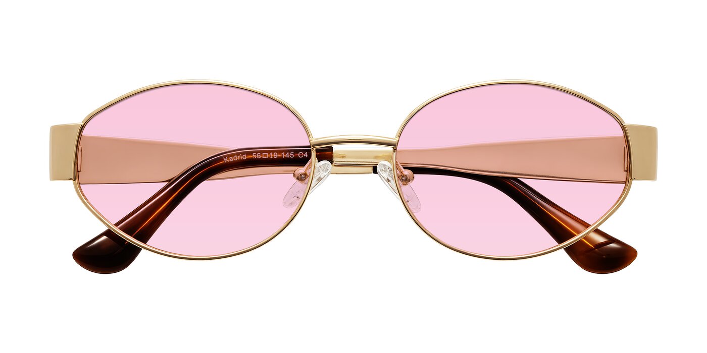 Kadrid - Gold Tinted Sunglasses