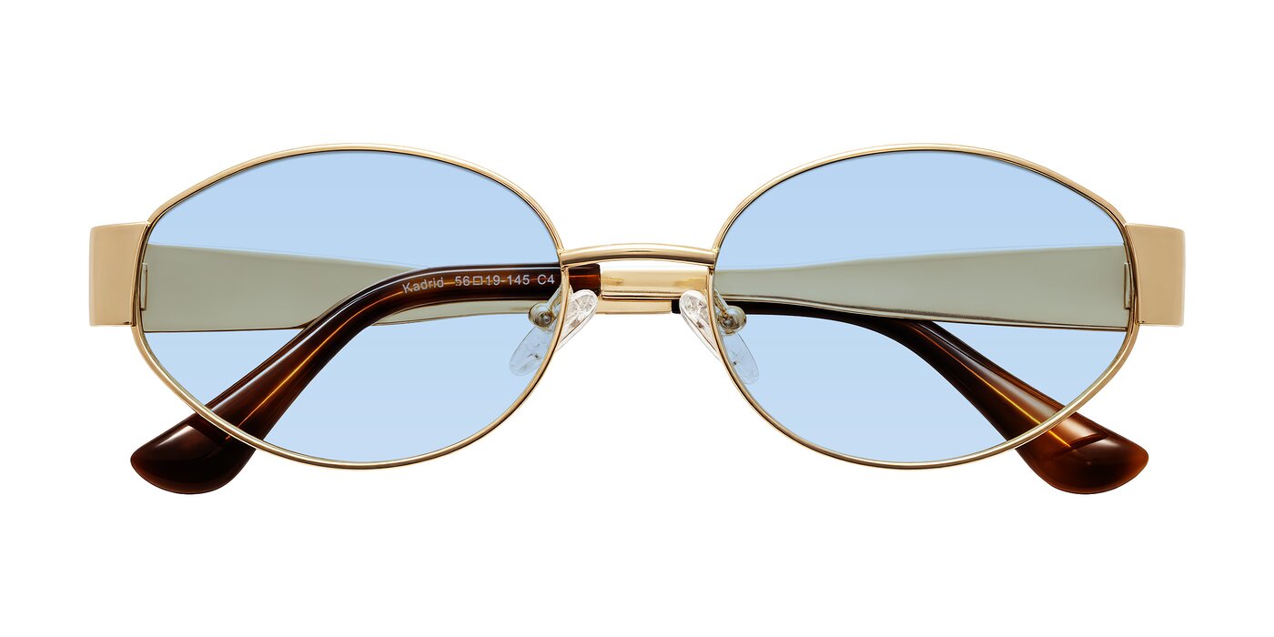 Kadrid - Gold Tinted Sunglasses