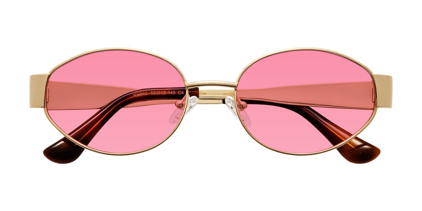 Kadrid - Gold Tinted Sunglasses