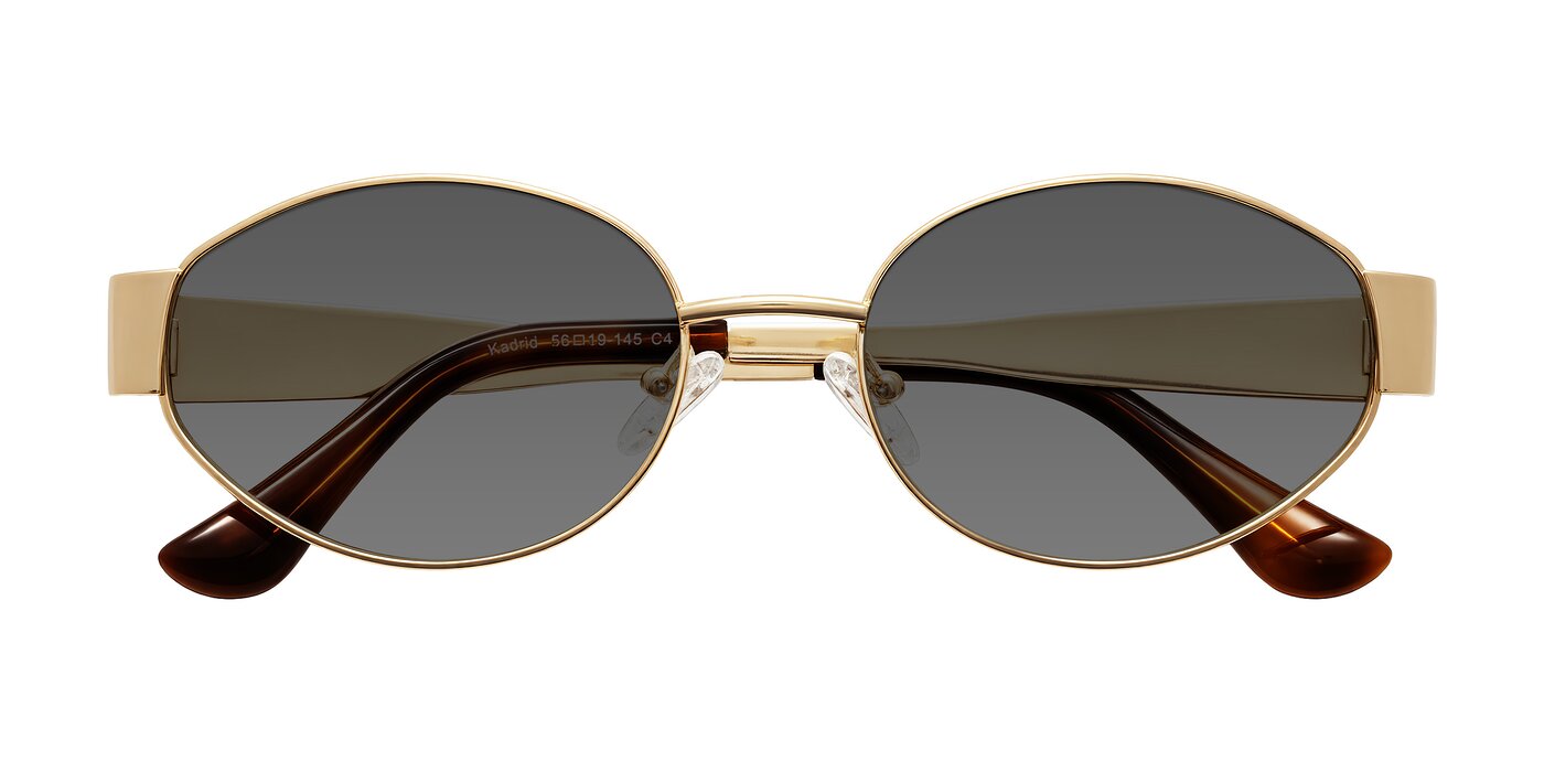 Kadrid - Gold Tinted Sunglasses