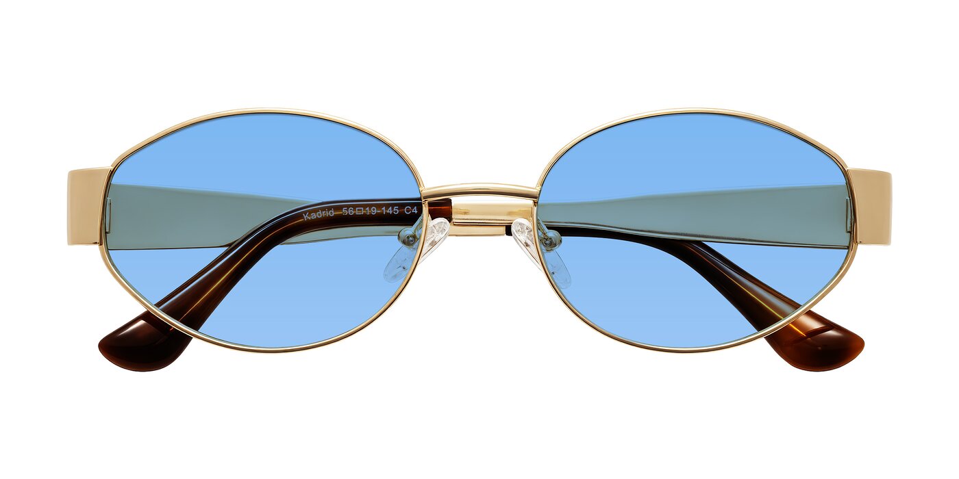 Kadrid - Gold Tinted Sunglasses
