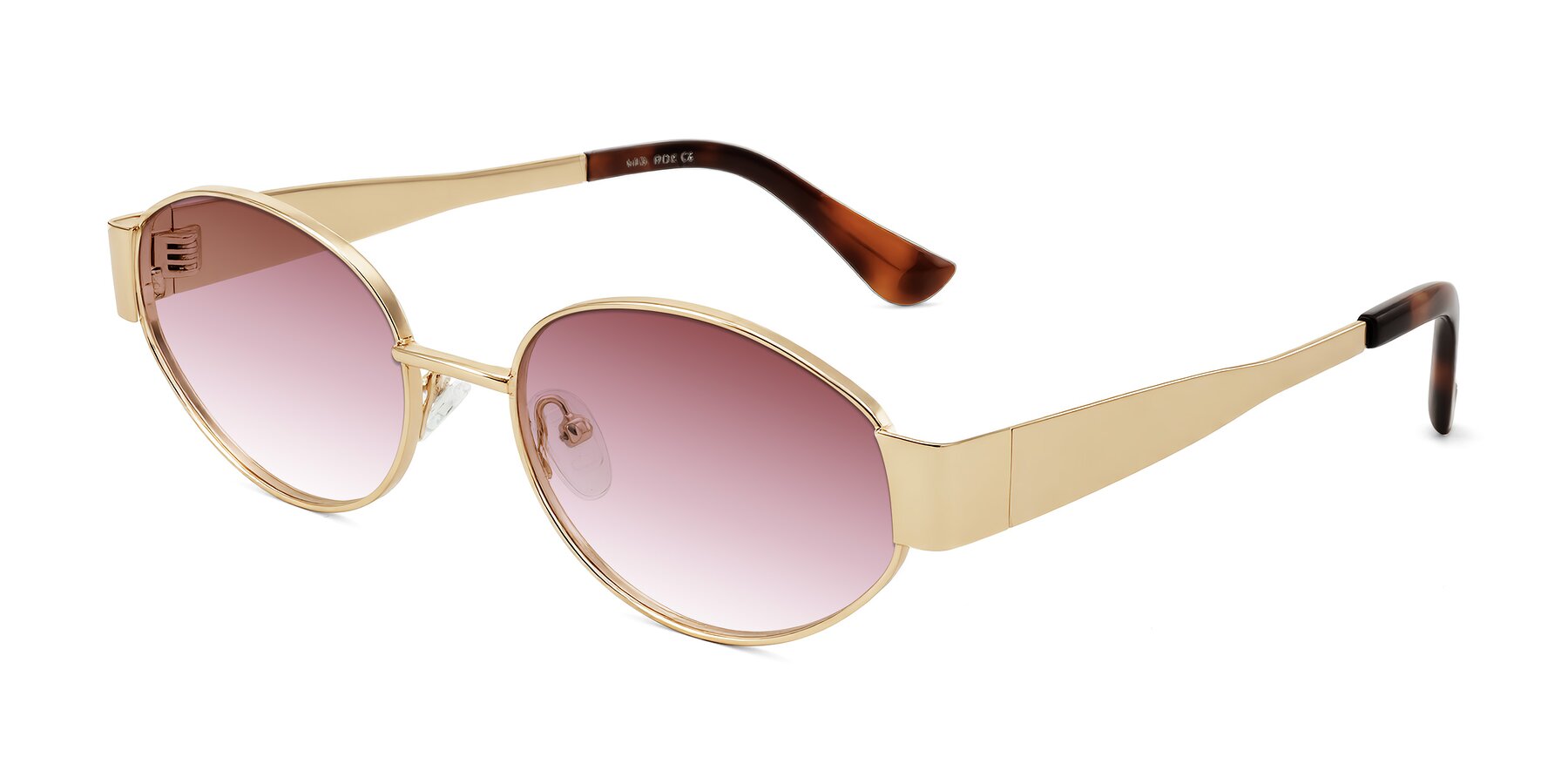 Angle of Kadrid in Gold with Garnet Gradient Lenses