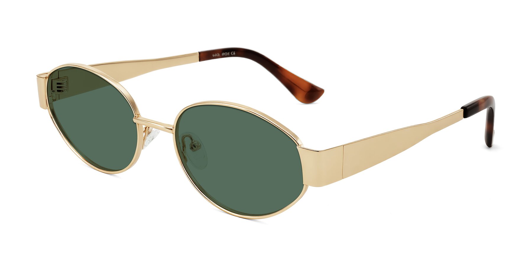 Angle of Kadrid in Gold with Green Polarized Lenses