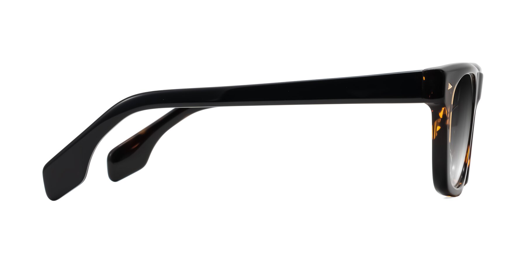 Side of Nesse in Tortoise with Gray Gradient Lenses