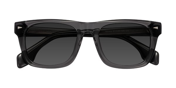 Front of Nesse in Transparent Gray