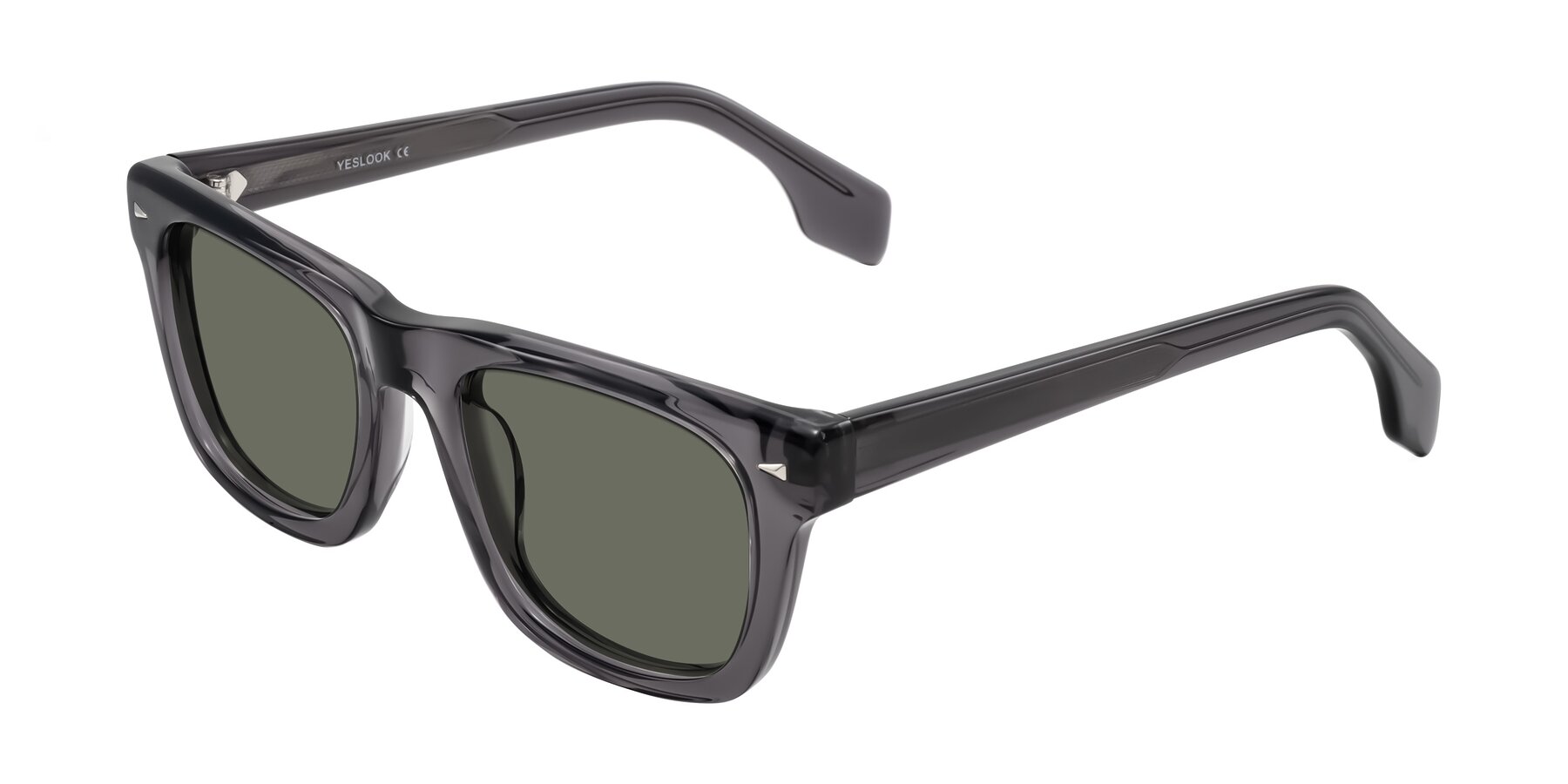 Angle of Nesse in Transparent Gray with Gray Polarized Lenses