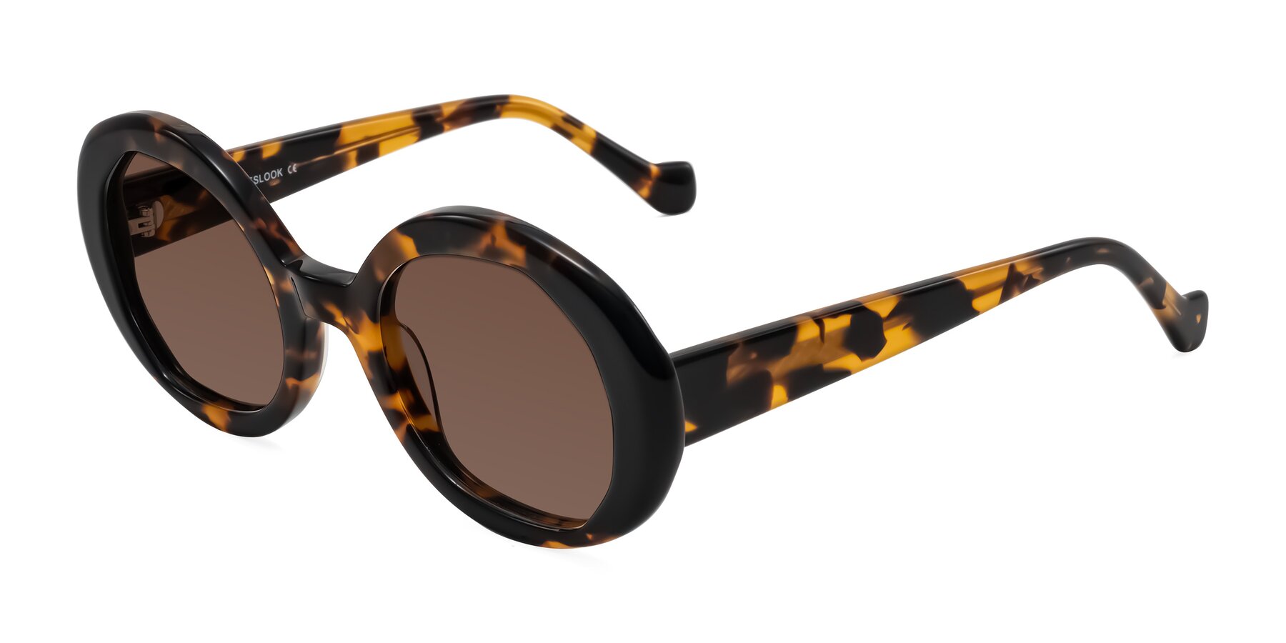 Angle of Rao in Tortoise/Black with Brown Tinted Lenses
