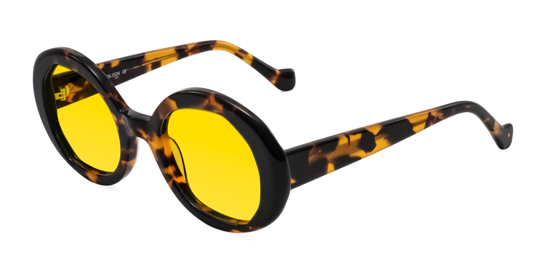Angle of Rao in Tortoise/Black with Yellow Tinted Lenses