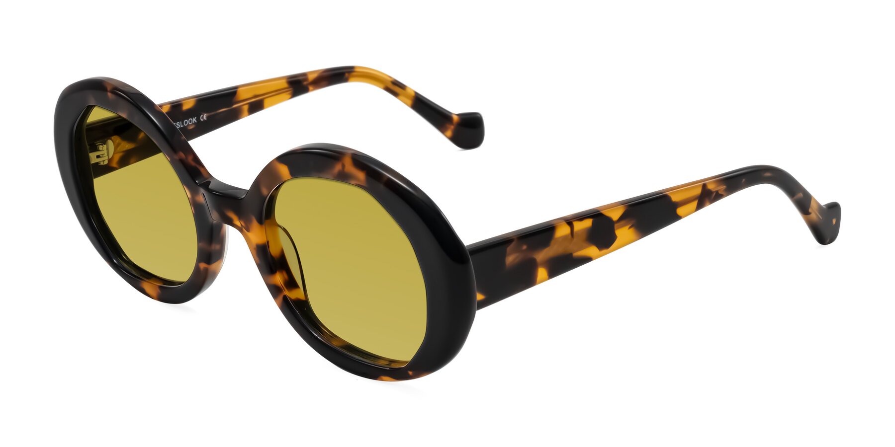 Angle of Rao in Tortoise/Black with Champagne Tinted Lenses