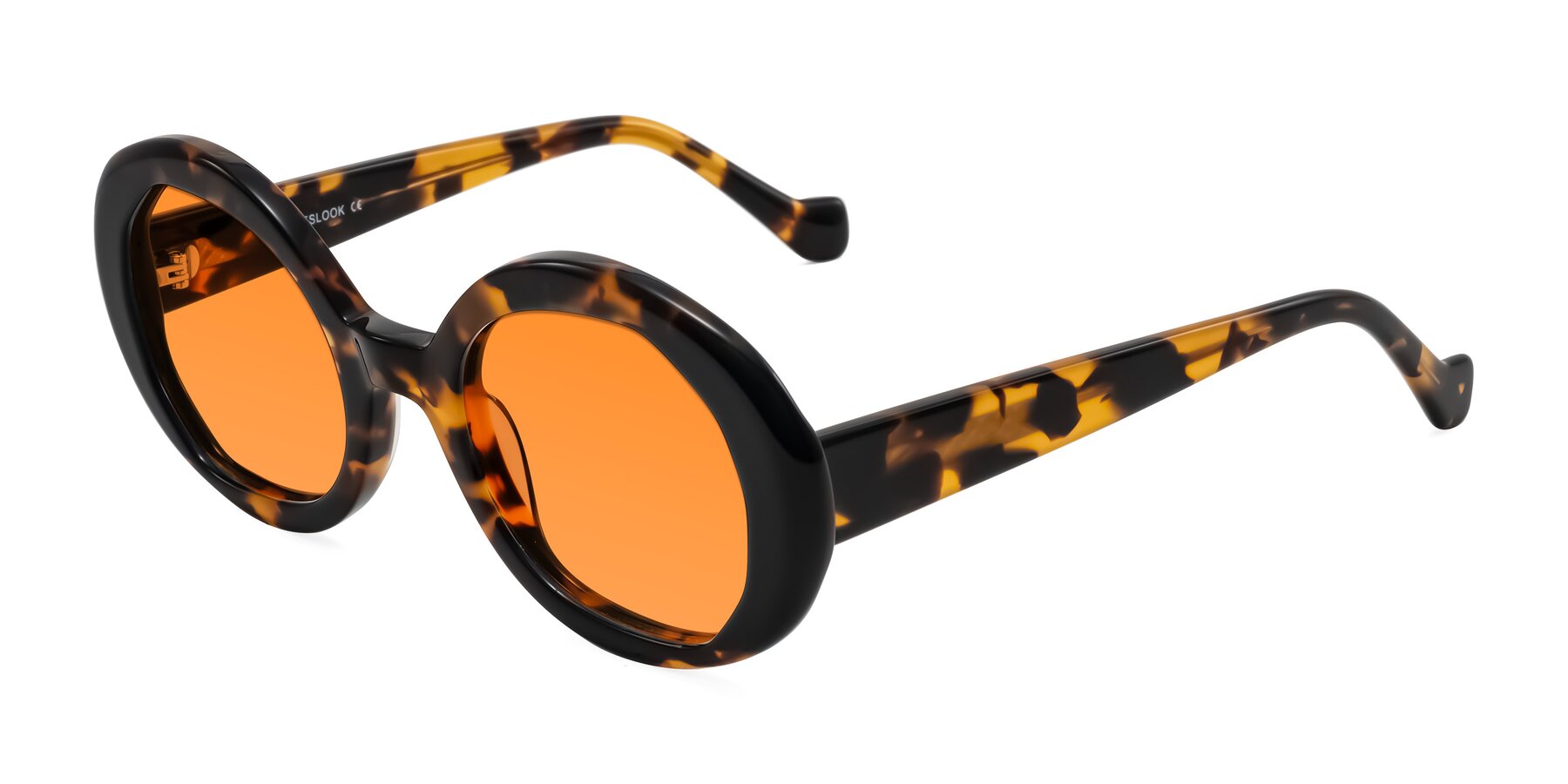 Angle of Rao in Tortoise/Black with Orange Tinted Lenses