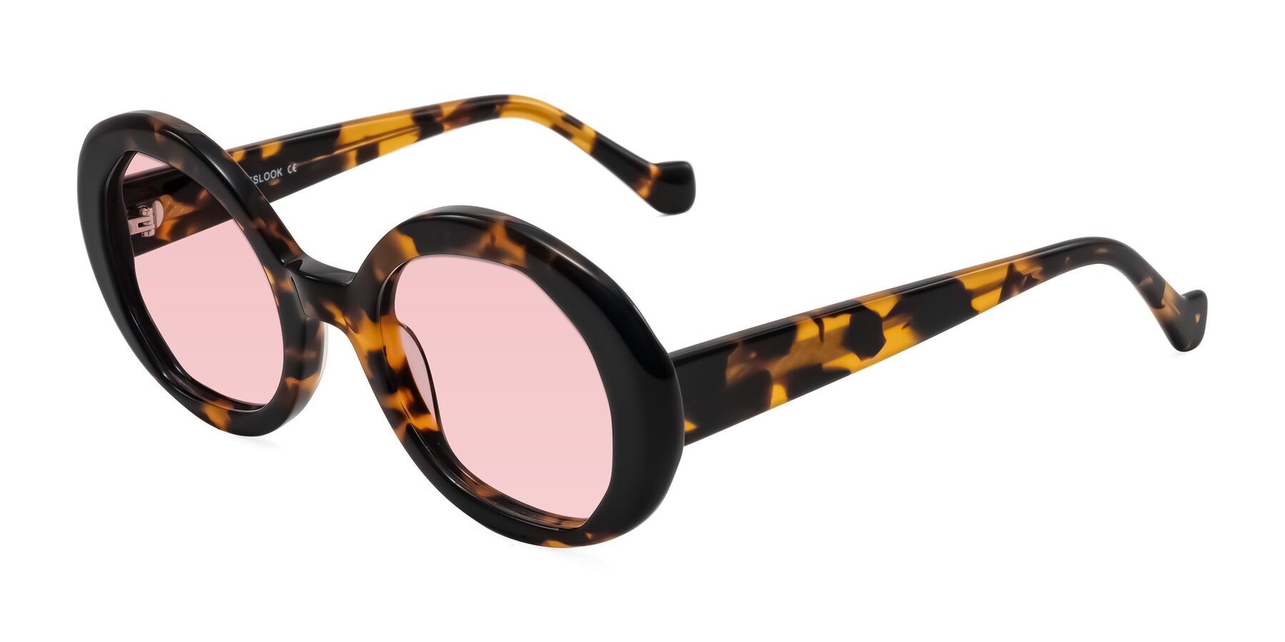 Angle of Rao in Tortoise/Black with Light Garnet Tinted Lenses