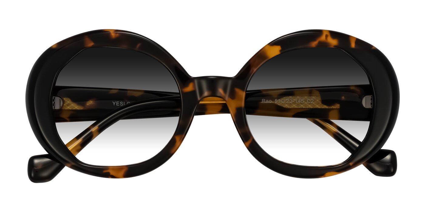 Rao - Tortoise/Black Gradient Sunglasses