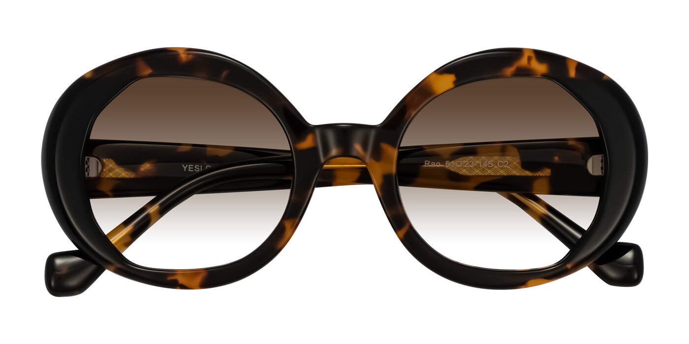 Rao - Tortoise/Black Gradient Sunglasses